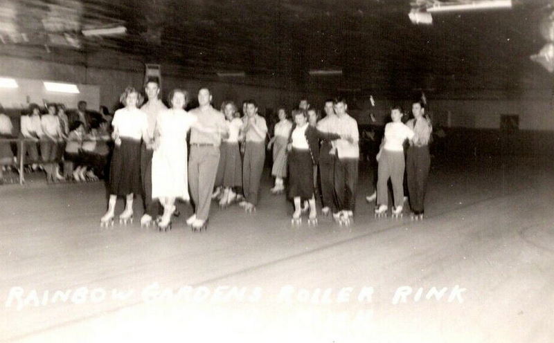 Rainbow Gardens Roller Rink - Old Photo